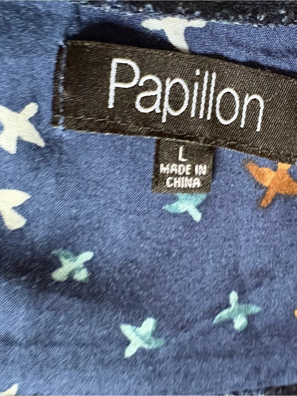 Papillon Blanc Navy Ruffle Tie-Waist Dress - Picture 4 of 5